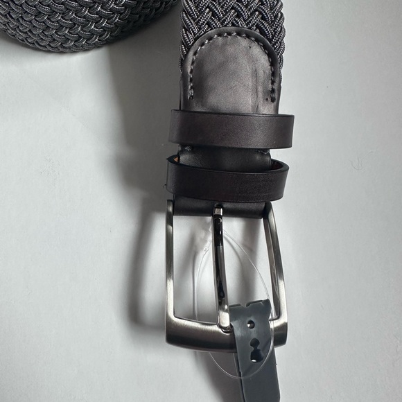 Magnanni Nadal Woven Stretch Belt in Gray - Picture 2 of 7